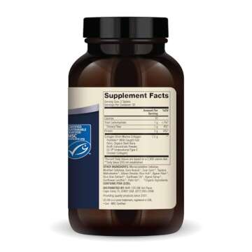 Dr. Mercola Collagen Complex Tablets, 30 Servings (90 Tablets), Dietary Supplement, Promotes Youthful-Looking Skin, Non-GMO, MSC Certified