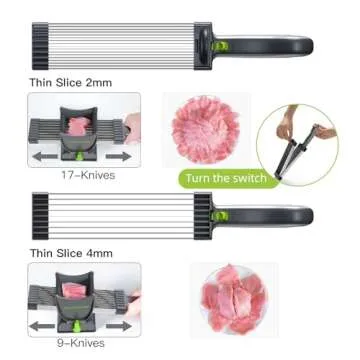 Jonscook Fresh Meat Slicer for Easy Meat Cutting