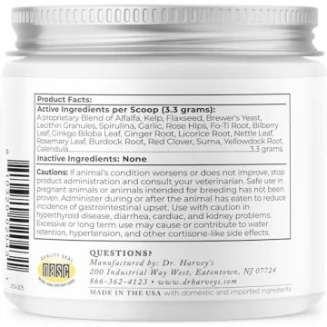 Enhance Your Senior Dog's Vitality with Dr. Harvey's Herbal Supplement