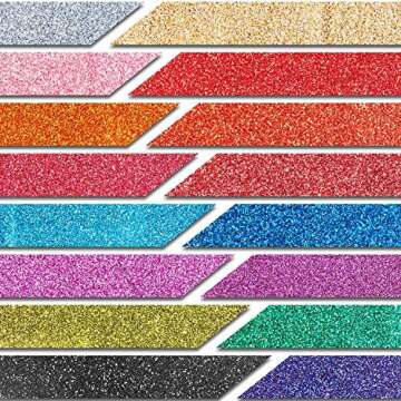 Yaomiao 16 Colors Holographic Nail Glitter Sequins Powder Holo Laser Cosmetic Festival Powder for Face Body Eye Festival Hair with 6 Small Brushes