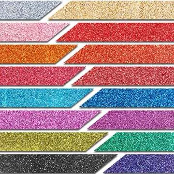 Yaomiao 16 Colors Holographic Nail Glitter for Art and Makeup