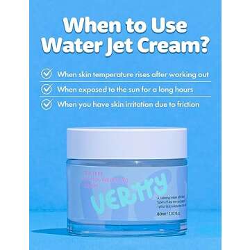 vertty Tea Tree XYLITOL Hydrating Facial Cream | Cooling, Redness Relief, Moisturizing Water Cream | Non-Comedogenic Moisturizer for Face | Long-lasting Hydration | Teens & Kids Skin Care (2oz)