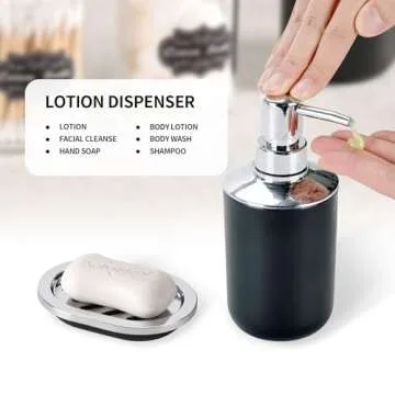 Fixwal 8-Piece Bathroom Accessories Set for Modern Homes