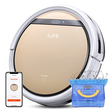 ILIFE V5s Plus 2-in-1 Robot Vacuum and Mop Combo for Pet Owners