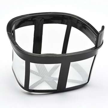 Disney Mickey Mouse 1-Cup Coffee Maker with 12 Oz Mug by Select Brands - Mickey Mouse Kitchen Accessories - Drip Coffee Maker & Mickey Mouse Cup - Gifts for Disney Lovers - Red