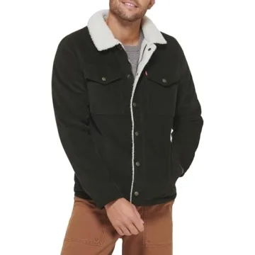 Levi's Sherpa Lined Trucker Jacket - Stylish Warmth