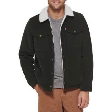 Levi's Sherpa Lined Trucker Jacket for Men - Stylish Warmth