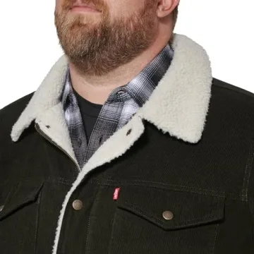 Levi's Sherpa Lined Trucker Jacket for Men - Stylish Warmth