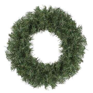 Northlight Canadian Pine Artificial Christmas Wreath - 18" - Unlit