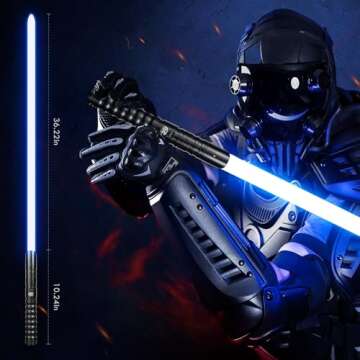 CVCBSER FX Dueling Lightsaber - RGB & Sound Effects