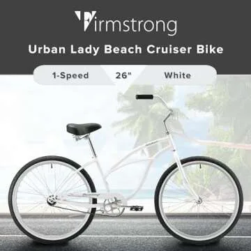 Firmstrong Urban Lady 26" Beach Cruiser Bike for Women