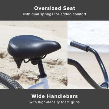 Firmstrong Urban Lady 26" Beach Cruiser Bike for Women
