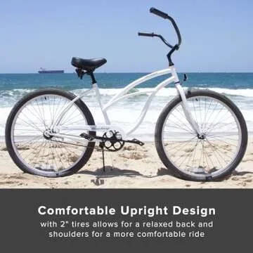 Firmstrong Urban Lady 26" Beach Cruiser Bike for Women