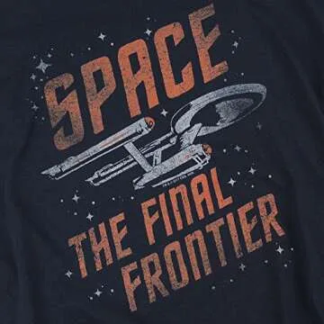 Popfunk Star Trek Space The Final Frontier Tee