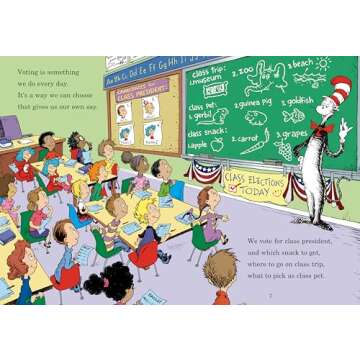 One Vote, Two Votes, I Vote, You Vote (The Cat in the Hat's Learning Library)