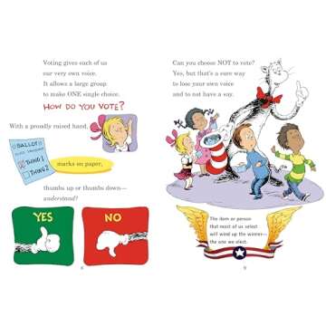 One Vote, Two Votes, I Vote, You Vote (The Cat in the Hat's Learning Library)