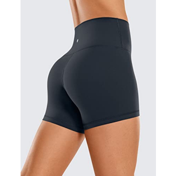 CRZ YOGA Butterluxe Biker Shorts 4" - Perfect for Yoga and Gym