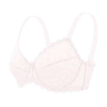 HSIA Underwire Minimizer Lace Bra for Full Bust Women