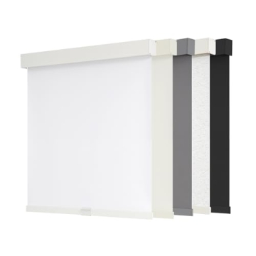 AOSKY 100% Blackout Roller Shades Cordless Blinds – Easy Installation & Light Control