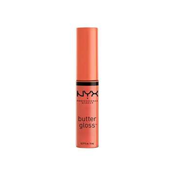 NYX Professional Makeup Butter Gloss in Peach Crisp 0.27 oz