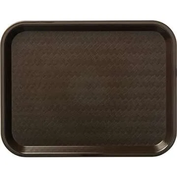 Carlisle 12x16 Chocolate Cafeteria Food Tray - Durable & Heat Resistant