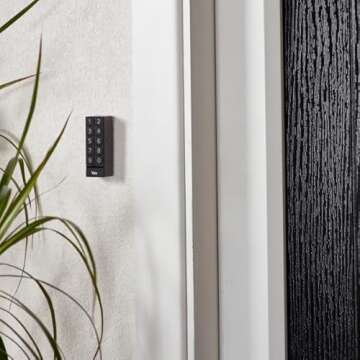 August Home Smart Keypad, Pair with Your August Smart Lock - Grant Guest Access with Unique Keycodes, Dark Gray