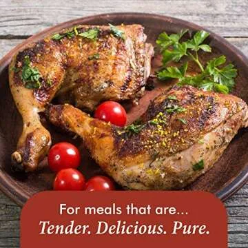 Wise Organics Double Certified Organic Bone-in Skin-on Chicken Leg Quarters, Glatt Kosher, Non GMO, Free Range (8.00-8.50 Pounds, 12 Pcs Approx.)