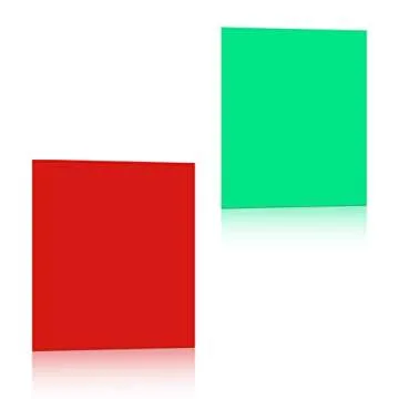Neewer 12 x 12 inches 8 Packs Transparent Color Correction Lighting Gel Filter in 8 Colors