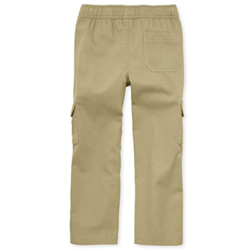 Boys Cargo Pants - The Children's Place Size 4 in Flax
