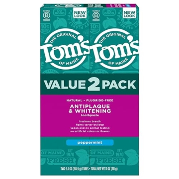 Tom's Fluoride-Free Antiplaque Whitening Toothpaste