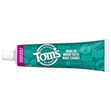 Tom's Fluoride-Free Antiplaque Whitening Toothpaste