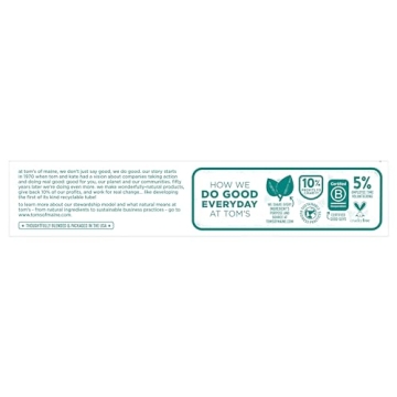 Tom's Fluoride-Free Antiplaque Whitening Toothpaste