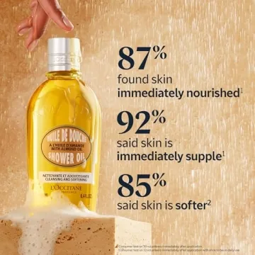 L'Occitane Almond Shower Oil 2.5 Fl Oz - Hydrating