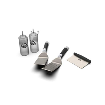 Pit Boss 20010 5-Piece Griddle Tool Kit Black Outdoor Cooking