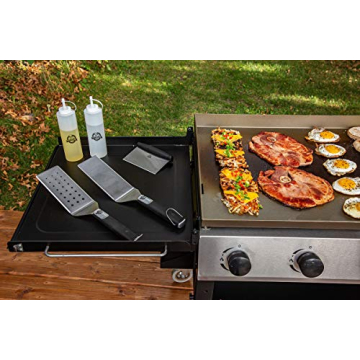Pit Boss 20010 5-Piece Griddle Tool Kit Black Outdoor Cooking