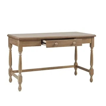 Martha Stewart Tabitha Solid Wood Writing Desk for Home Office