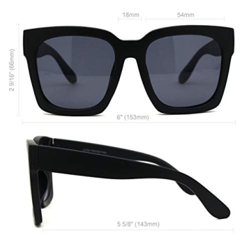 Oversized Sunglasses for Women with UV Protection