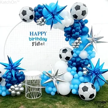 KatchOn Blue Star Balloons - 26 Inch Pack of 50