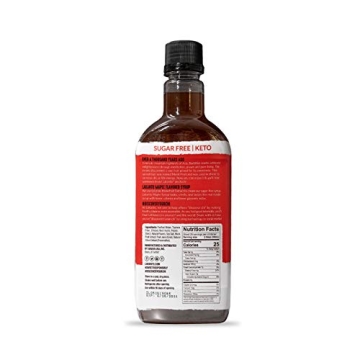 Lakanto Sugar Free Maple Syrup - Keto Friendly Delight