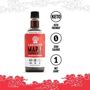 Lakanto Sugar Free Maple Syrup - Keto Friendly Delight
