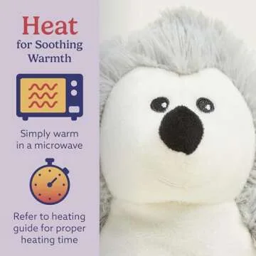 Warmies Junior Hedgehog - Microwavable Weighted Plush Toy