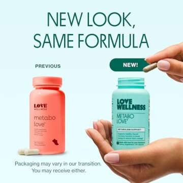 Love Wellness Metabolove | Metabolism Booster for Women Supplement | Combat Cravings & Boost Energy ...
