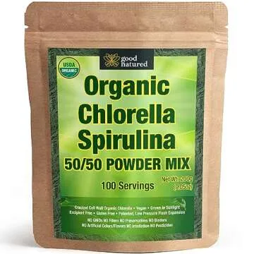 Good Natured Organic Spirulina & Chlorella - Vegan Superfood Mix