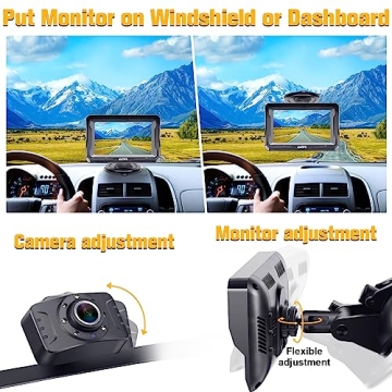 High-Def 4.3-Inch Backup Camera with Night Vision