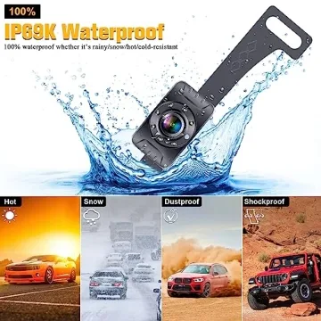 High-Def 4.3-Inch Backup Camera with Night Vision