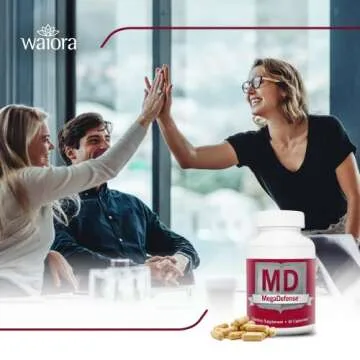 Waiora MegaDefense Mushroom Supplement for Daily Wellness