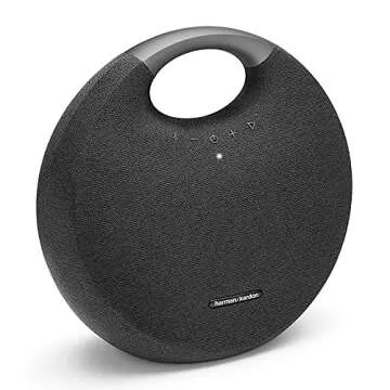 Harman Kardon Onyx Studio 6 Wireless Bluetooth Speaker - IPX7 Waterproof Extra Bass Sound System wit...
