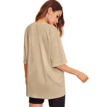 Verdusa Women's Casual Oversized Tunic Tee - Comfort Meets Style