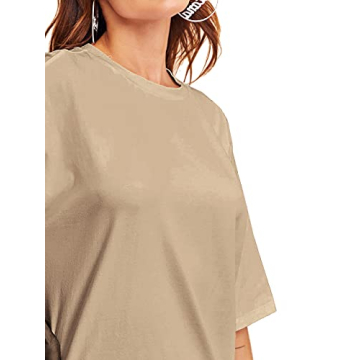 Verdusa Women's Casual Oversized Tunic Tee - Comfort Meets Style