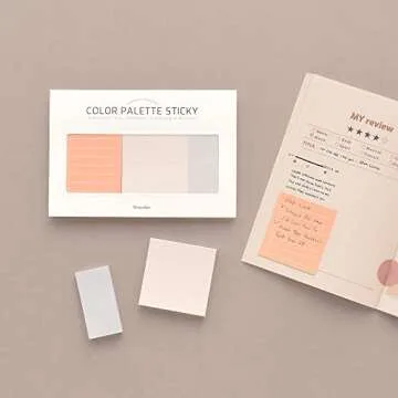 Monolike Color Palette Sticky Plan - 30 Sheets Memo Pad